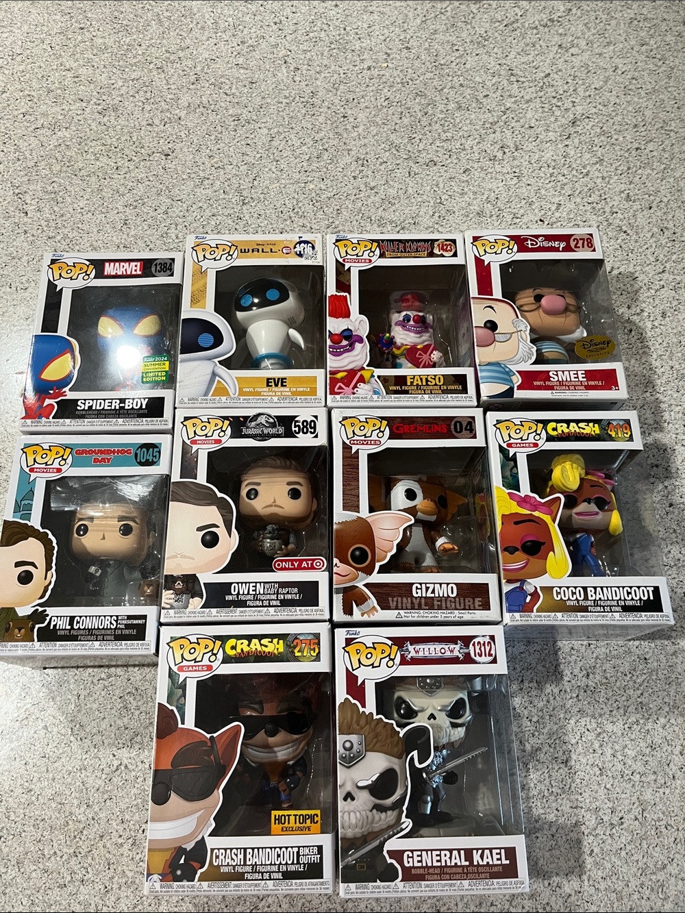 Funko Pop! Vinyl Multi-Figure Mix - Lot of 10